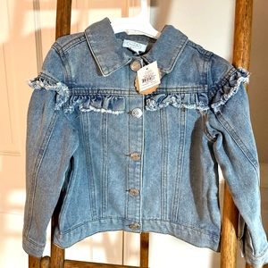 Brand New Mudpie Jeans Jacket Size 4T-5T